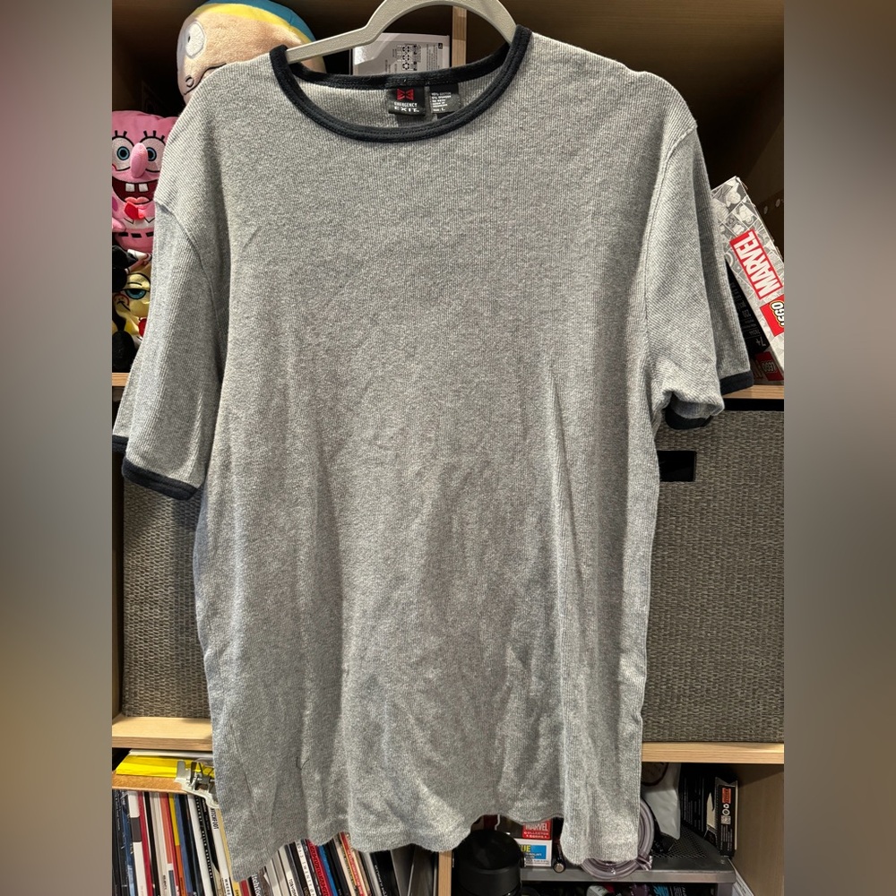 Vintage Men’s Emergency Exit 90s Grey Shirt